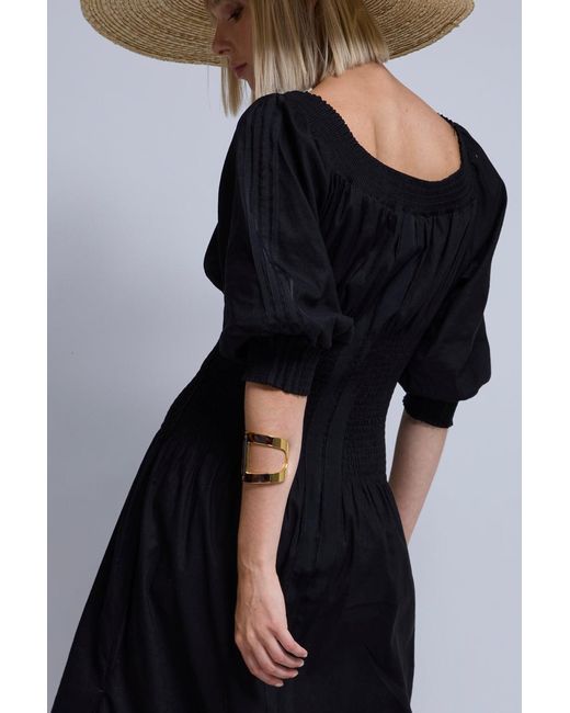 Dref Black Sydney Linen Dress