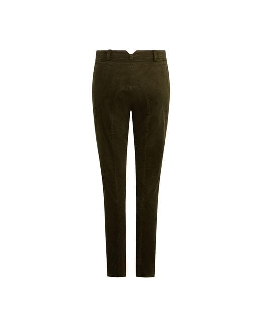 Really Wild Clothing Green Trafalgar Fine Corduroy Jodphur Trousers