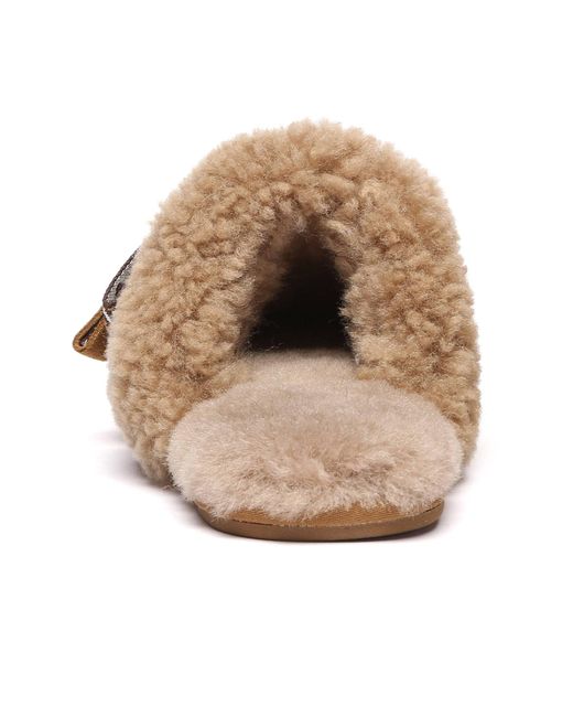 EverAu Australia Brown Moorhen Bow Slippers