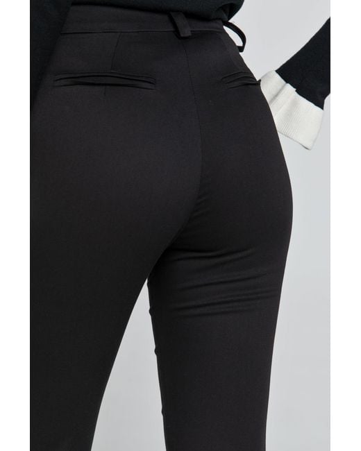 Conquista Black Gabardine Pants