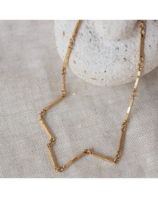 Zoe & Morgan Metallic Ameena Chain 40Cm