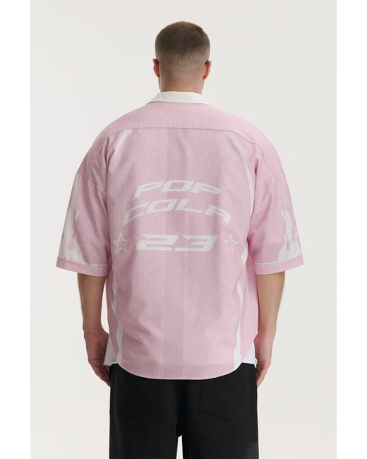 mysimplicated Pink Pop Cola Shirt for men