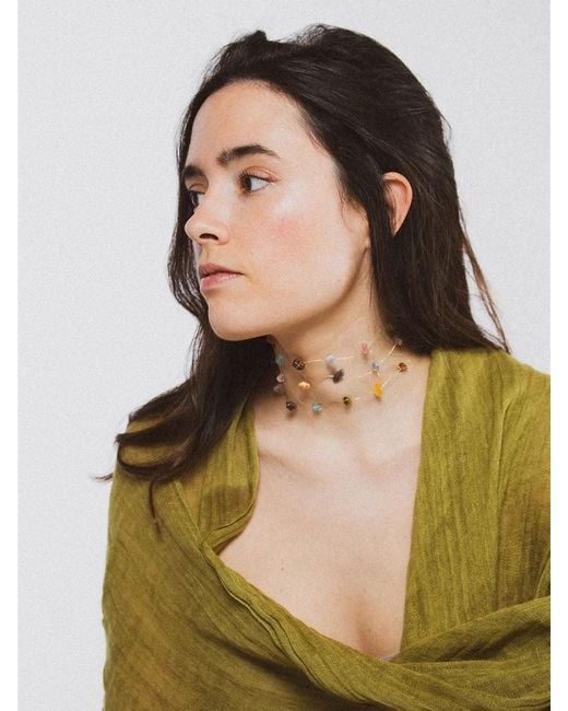 Laine Studio Metallic Choker Colores Light