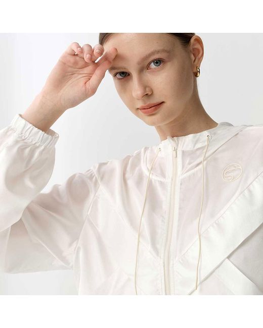 Silkinc White Super-Light Silk Jacket