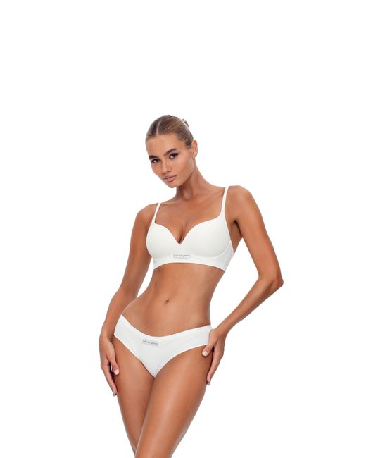 GOD SAVES QUEENS White Second Skin Brief