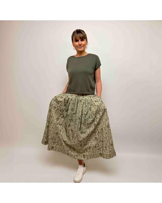 GROBUND Natural Mette Skirt