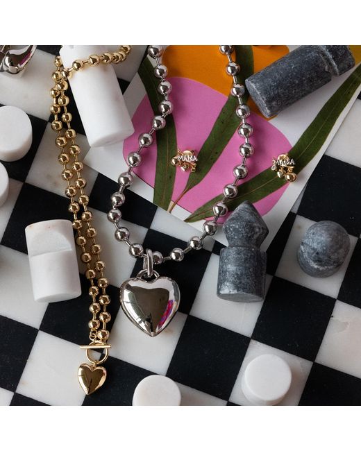 Leeada Jewelry Metallic Leeada X Officially Quigley Capsule