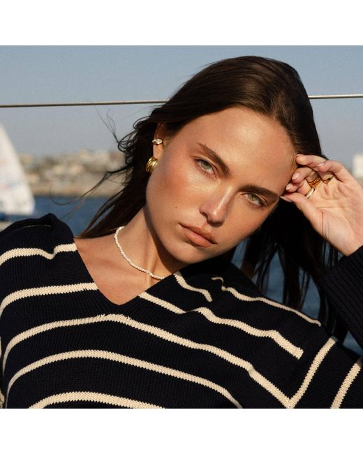 Mickey's Girl Metallic Perla Piccola Choker