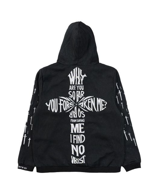 VERYRARE Black Entombment Hoodie for men