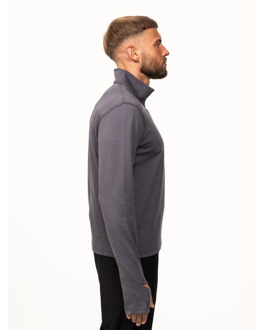 Saved Lab Blue Quarter Zip for men