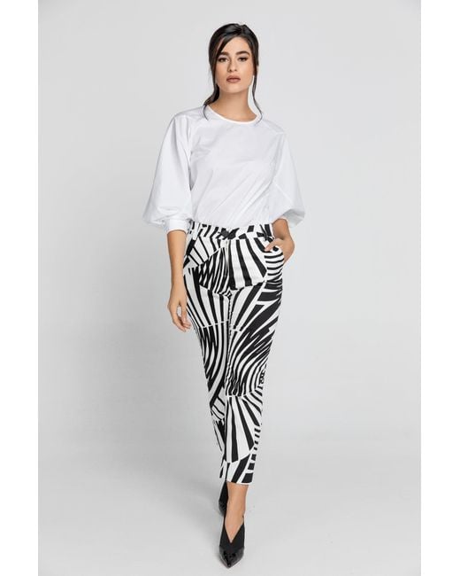 Conquista Black Gabardine Pants