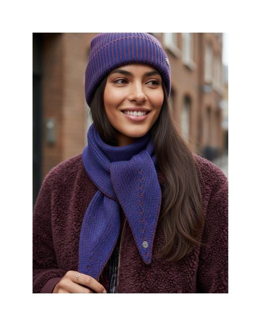 Nooki Design Purple Madria Beanie Hat
