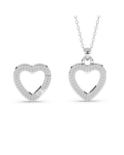 The Link Between Metallic Transformable Heart Charm