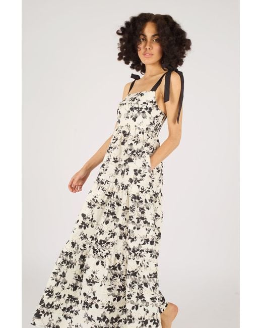 Traffic People Natural Long Hot Summer Lily Dress