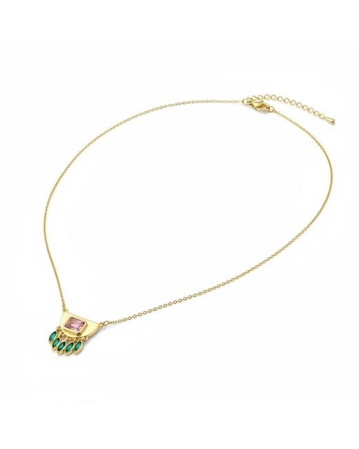 By Virgo Metallic Kalinda Necklace