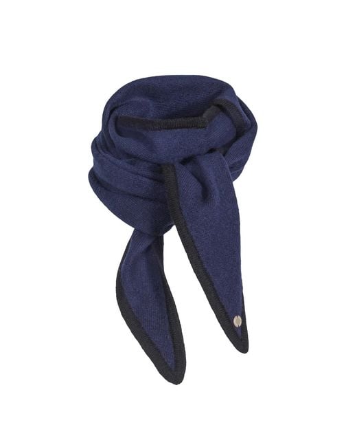 tirillm Blue Ayla Small Neck Scarf
