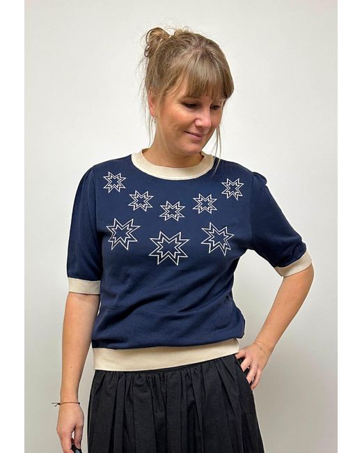 GROBUND Blue Alva Tee