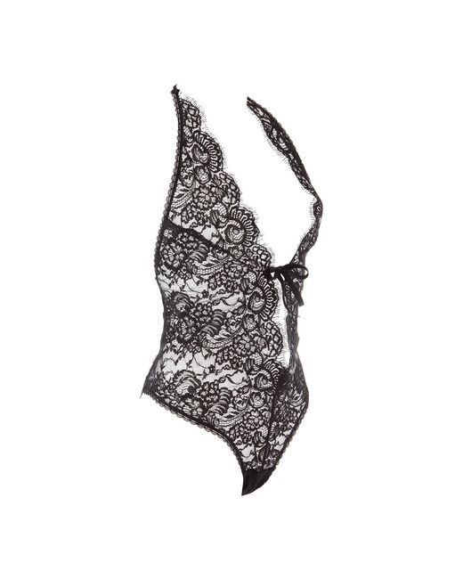 Belle -et-BonBon Black Eva Noir Lace Body
