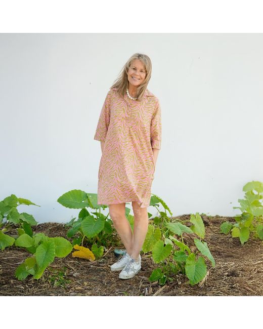 Mary Marshmallow Multicolor Delray Dress