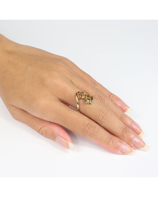Gabriella Alicia Metallic Autumn Ring