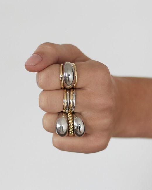 Öugie Metallic The Twist Ring
