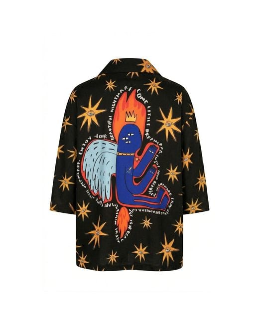 King Naked Black Once Upon A Dream Shirt And Trouser Set