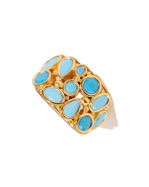 Ebru Jewelry Blue Dream Adjustable Ring