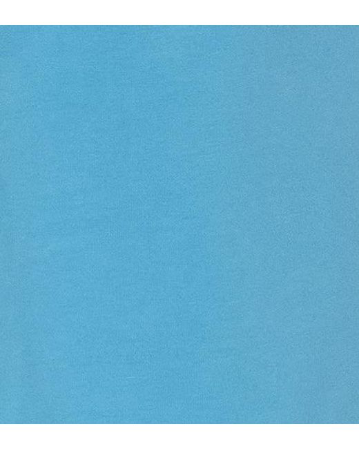 Lords of Harlech Blue Todd Knit Shirt for men