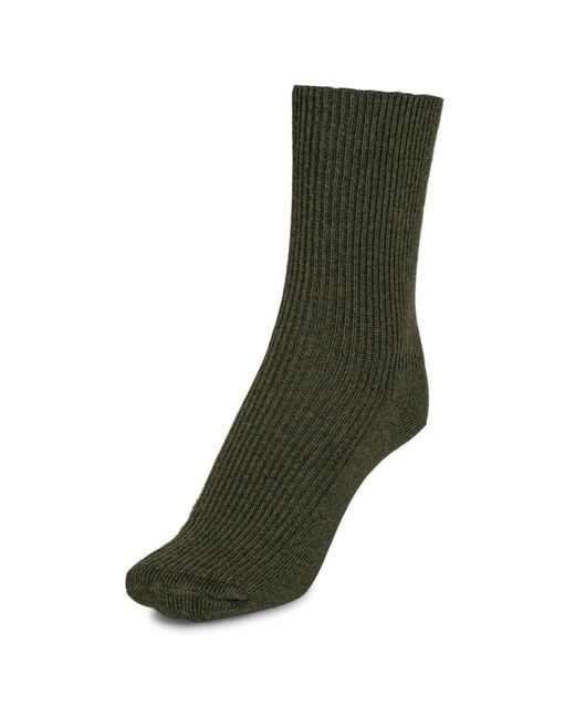 tirillm Green Kaja Socks- Moss