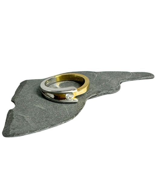 Tg-Jewellery by Tamara Gervasio Metallic Diamond Ring Band