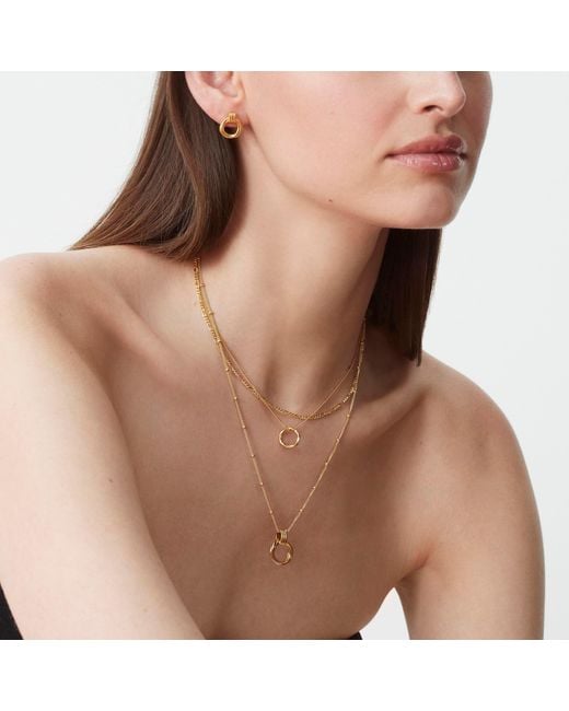 Muru Metallic Karma Necklace