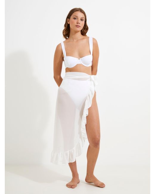 Lula-Ru White Delphi Underwire Top