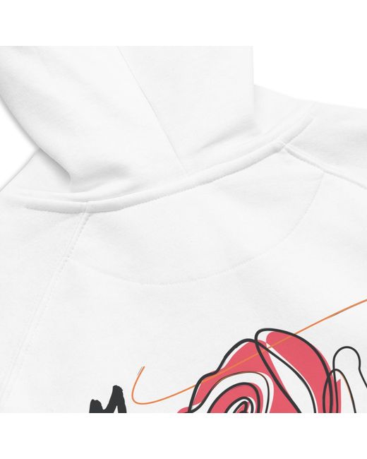Anchor and Crew White Nine More Amor Por Favor Editions Organic Cotton Hoodie for men