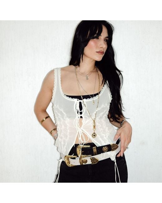 Indigolush White Western Love Ivory