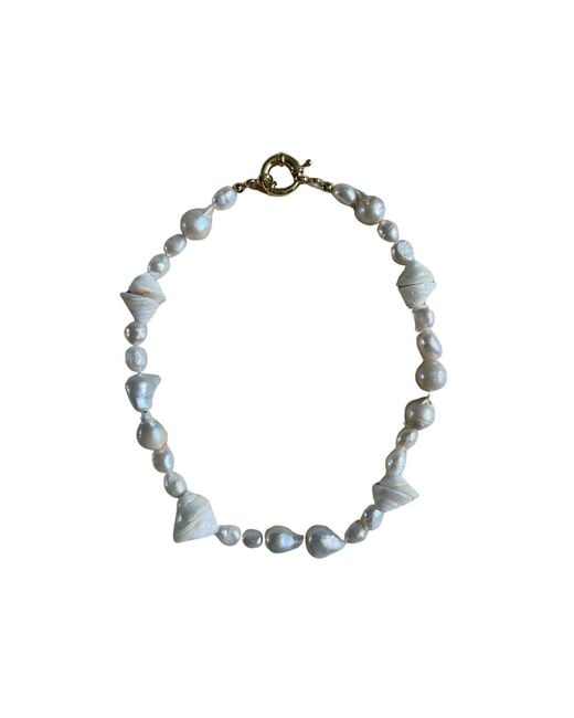 Miss May the Brand Metallic Neutrals For Heaven's Sake Necklace