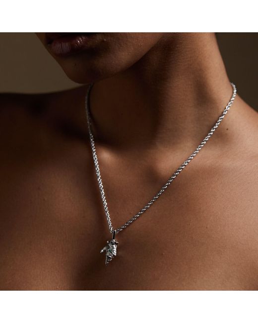 Kasun Metallic Hand Of The Protector Pendant