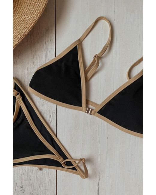 IVY SWIMWEAR Black Neutrals Rosella Nude