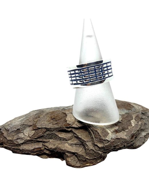 Tg-Jewellery by Tamara Gervasio White Crocodile Ring