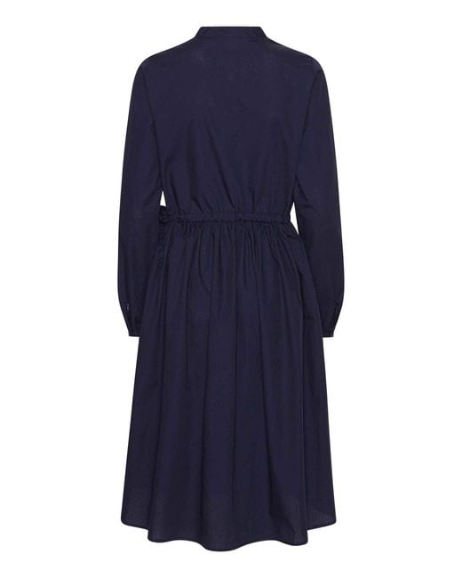 GROBUND Blue Rigmor Dress