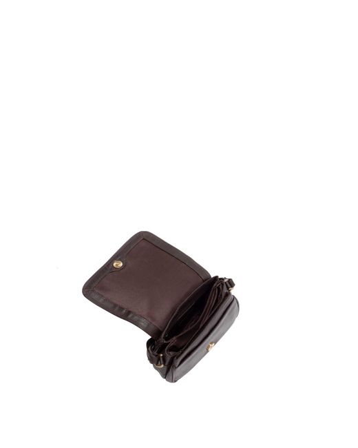 Lloyd Baker Brown Amritsar Leather Crossbody Bag