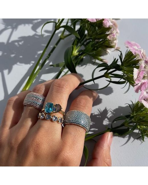 Native Gem Metallic Billionaire Ring- Pop Rocks