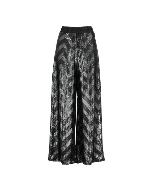 Vazaf Gray Sequin Pants