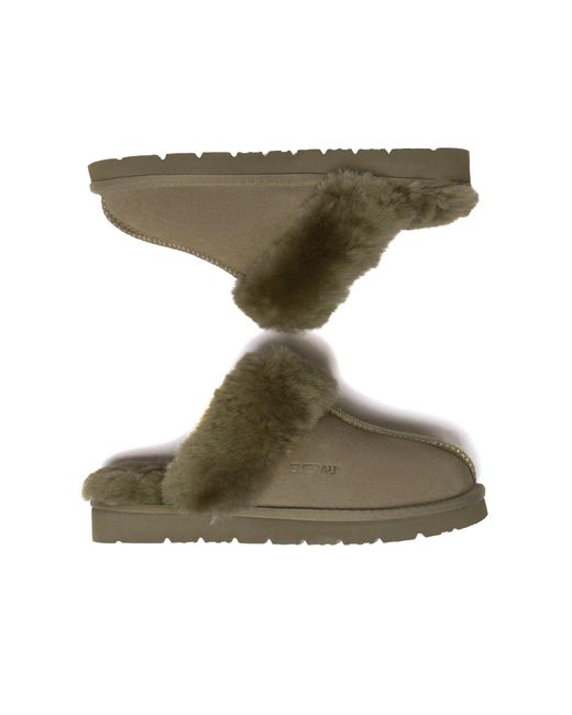 EverAu Australia Green Raven Slippers