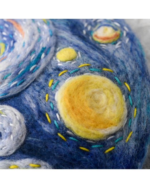 Heartfelt Layers Blue Van Gogh Starry Night