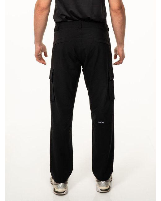 Saved Lab Black Cargo Pant for men