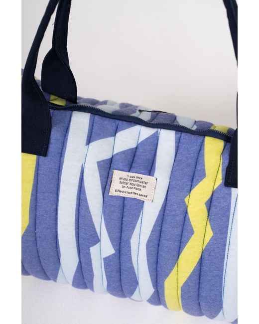 Up-fuse Blue Duffle Bag