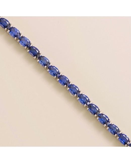 Juvetti Blue Salto Tennis Bracelet