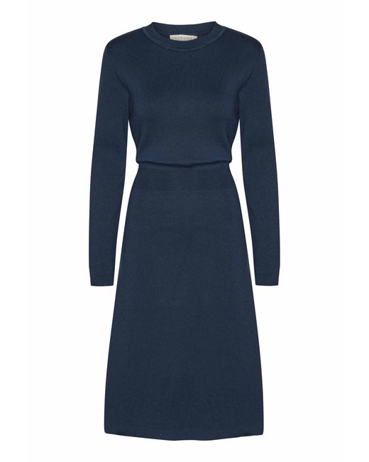 GROBUND Blue Agnes Dress