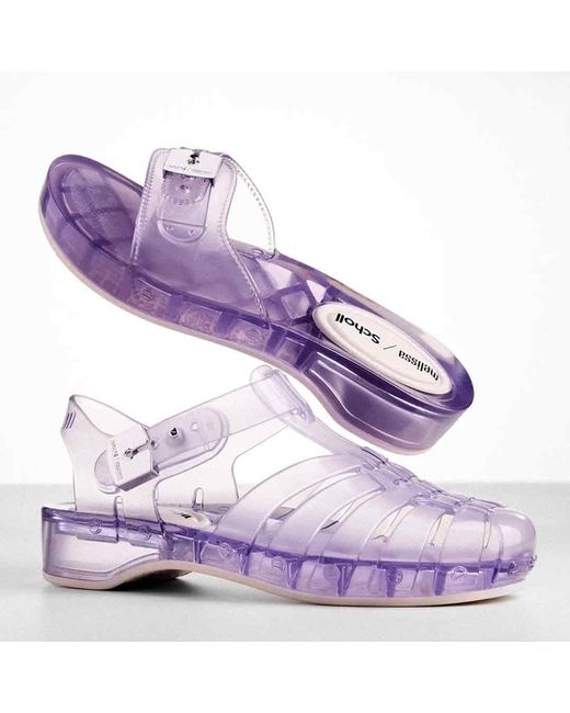 Melissa Purple Neutrals Possession Pescura Heel X Scholl