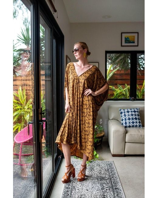 Jennafer Grace Brown Bonnie Bananas Caftan